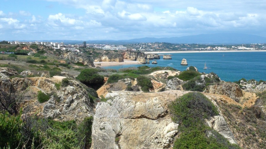 Lagos depuis Ponta da Piedade Lagos depuis Ponta da Piedade